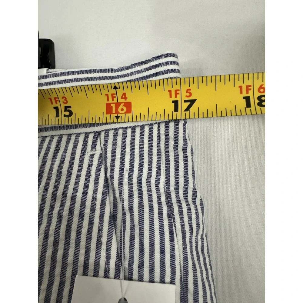 Paisley & Gray Blue White Seersucker‎ Stripe Dress Pants NWT Size 34x32 Slim Fit